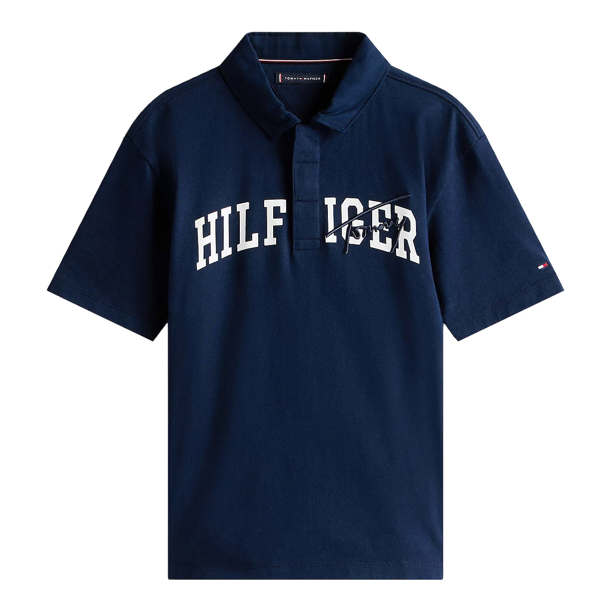 Tommy Hilfiger Archive TH Mixed Graphic Polo SS 8-10Y